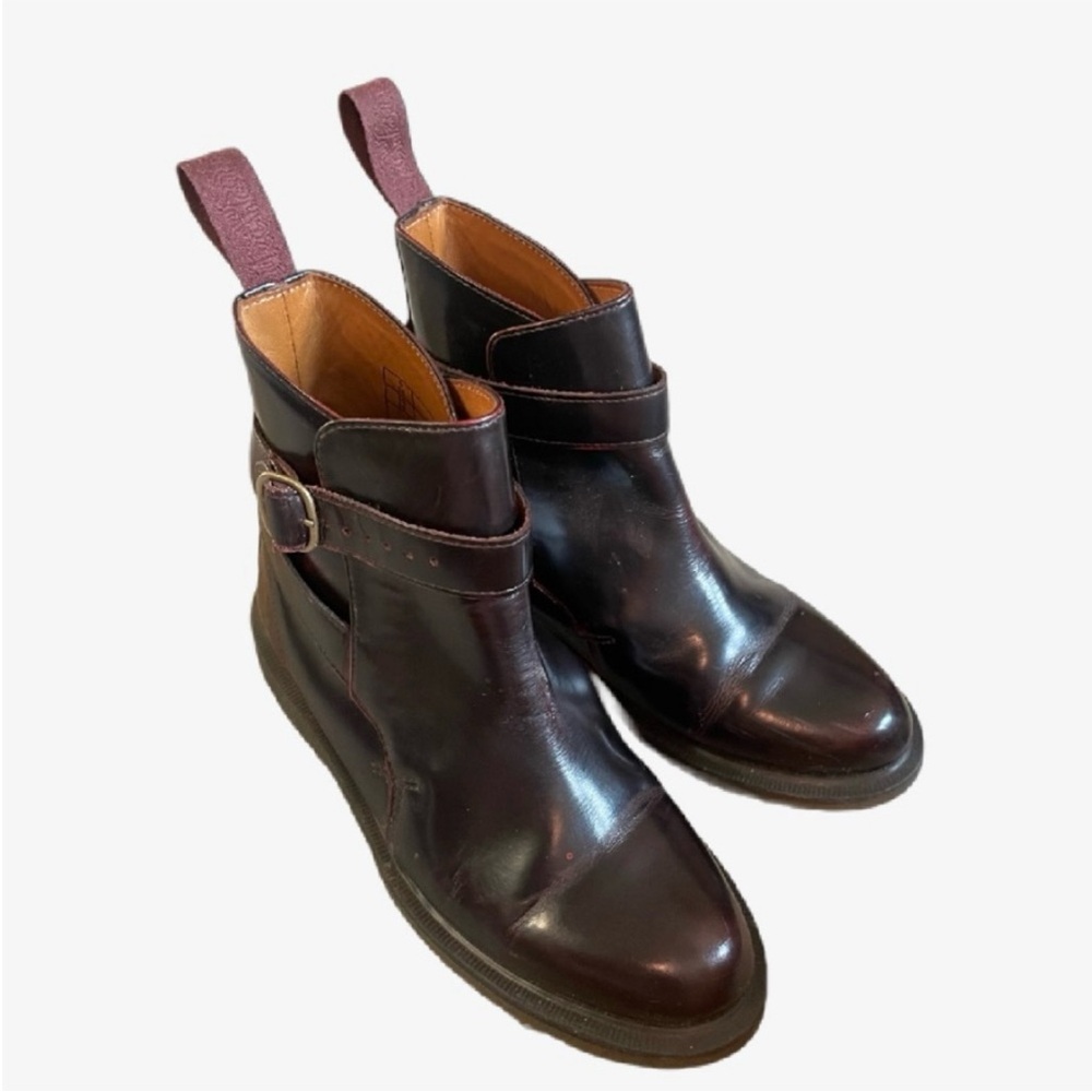 🍂🍁 Fall Dr. Martens Arcadia Red Teresa Ankle Boots